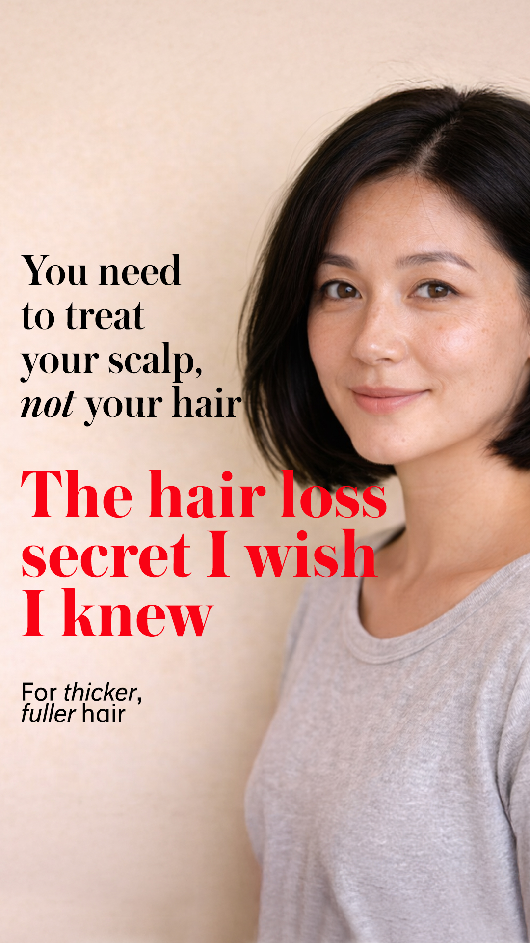 Chāmpo Haircare Facebook ad