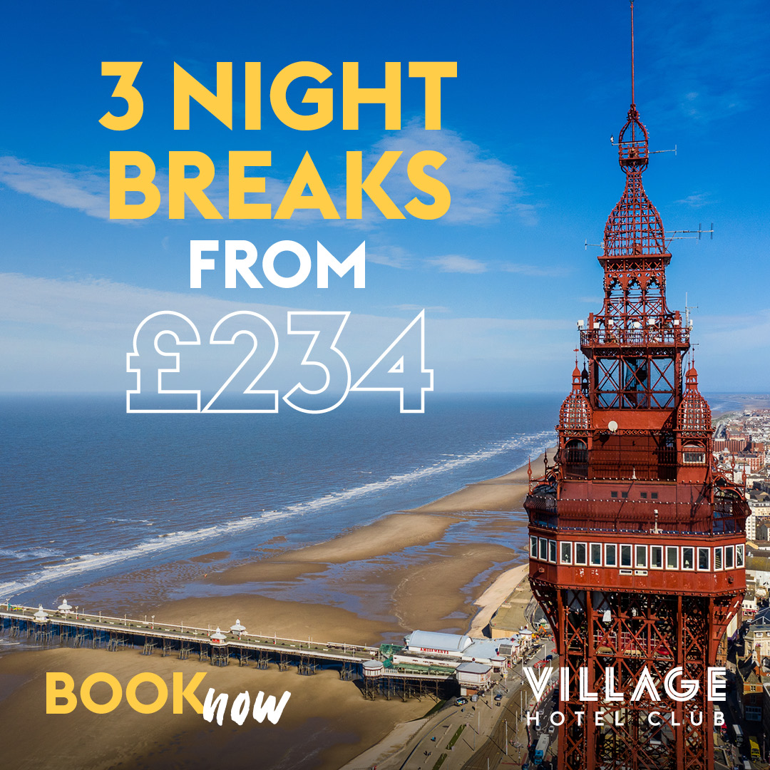 Village Hotel Club Facebook ad: Book Direct At Village Hotels