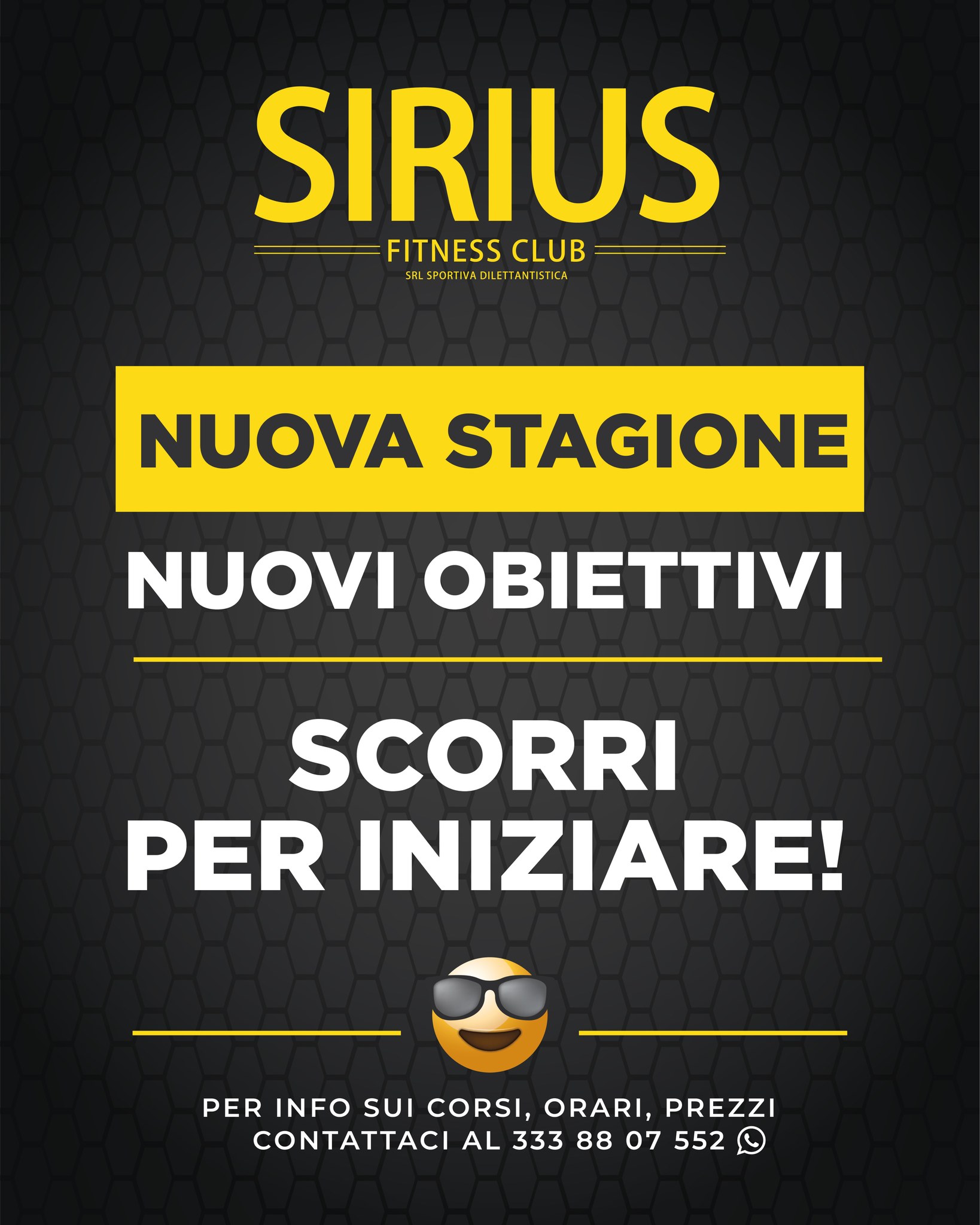 Palestra Sirius Fitness Club Srl Ssd Facebook ad: È iniziata la nuova stagione!