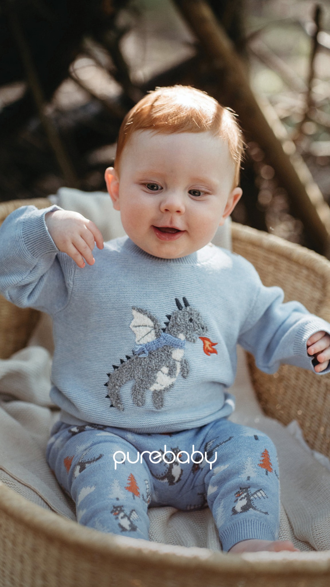 Purebaby Facebook ad
