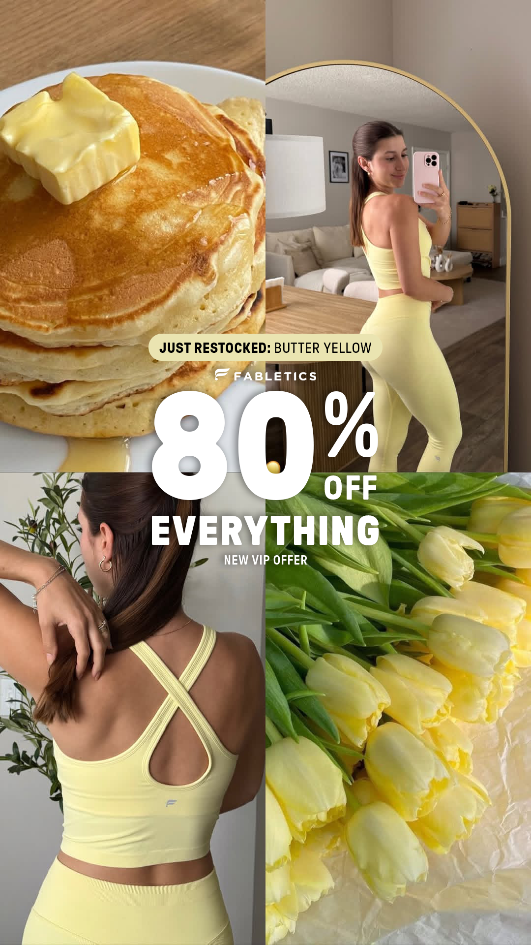 Fabletics Facebook ad
