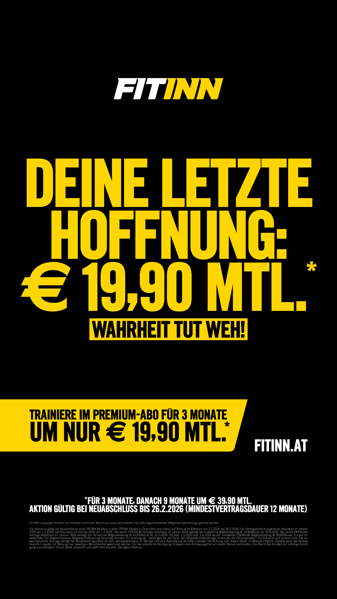 FITINN Facebook ad from Feb 9, 2026