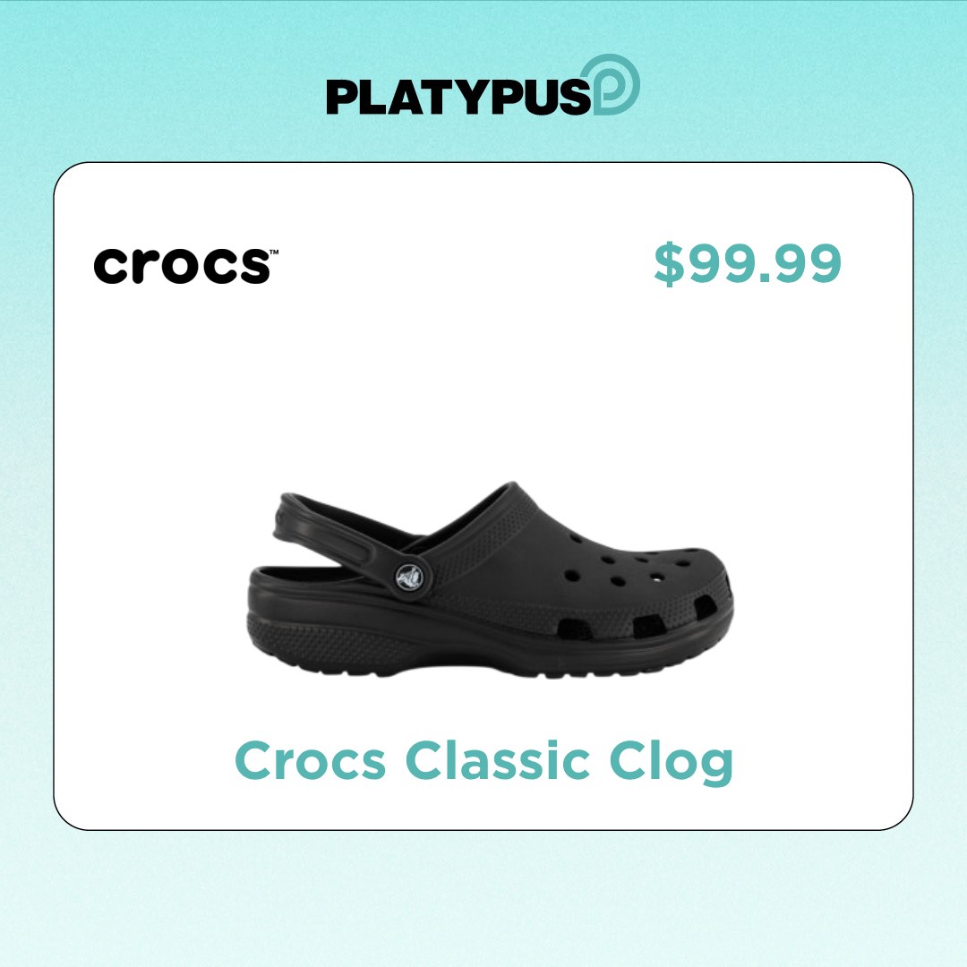 Platypus Shoes New Zealand Facebook ad: Save on Trending Sneakers!