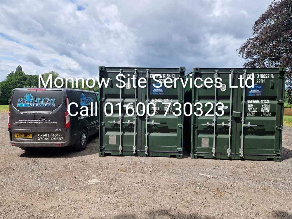 Robert Matthews Facebook ad: 20ft x 8ft Green one trip shipping container store new…