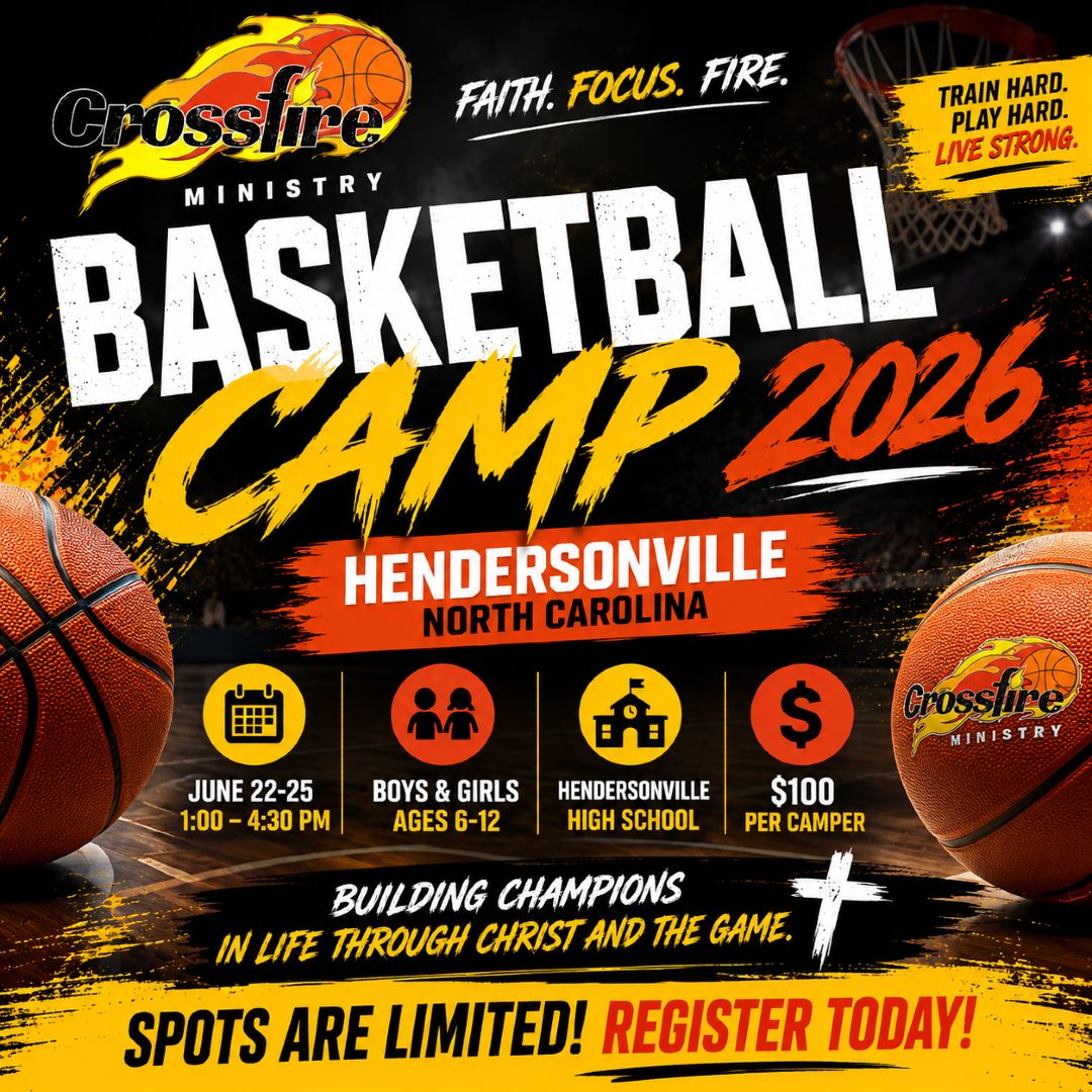 Crossfire Ministry Facebook ad: Crossfire Basketball Camp - Crossfire Ministry