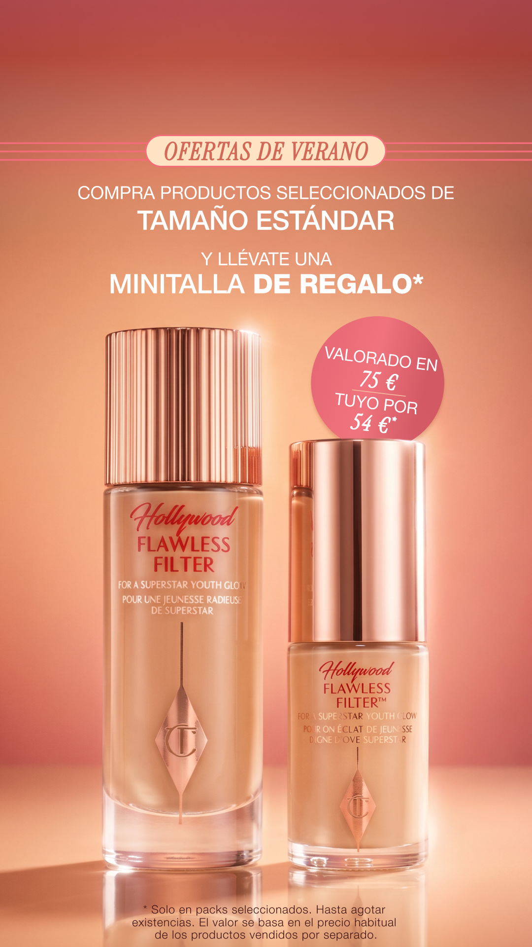 Charlotte Tilbury Facebook ad