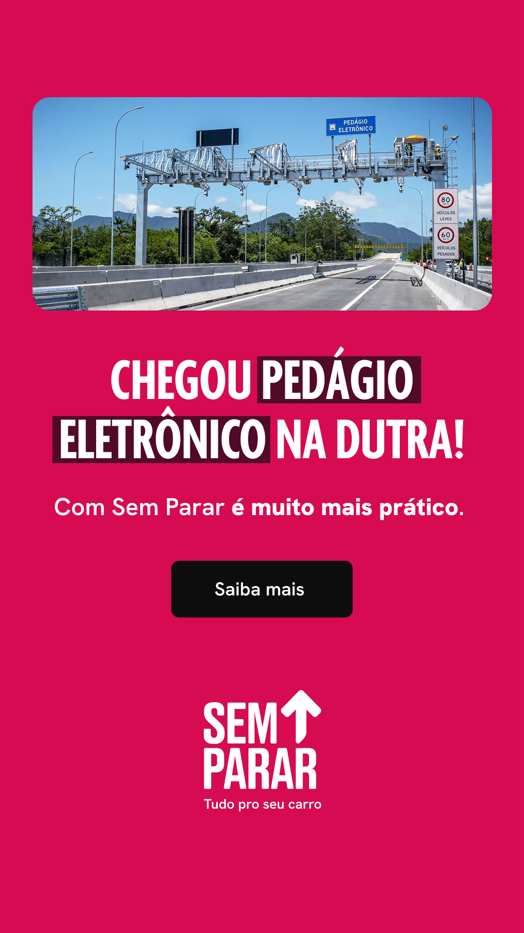 Sem Parar Facebook ad from Dec 8, 2025