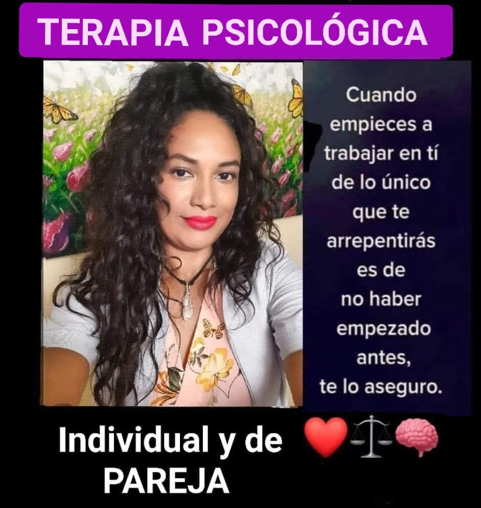 Mi Rincón Holístico Facebook ad: TERAPIA PSICOLÓGICA INDIVIDUAL Y DE PAREJA.