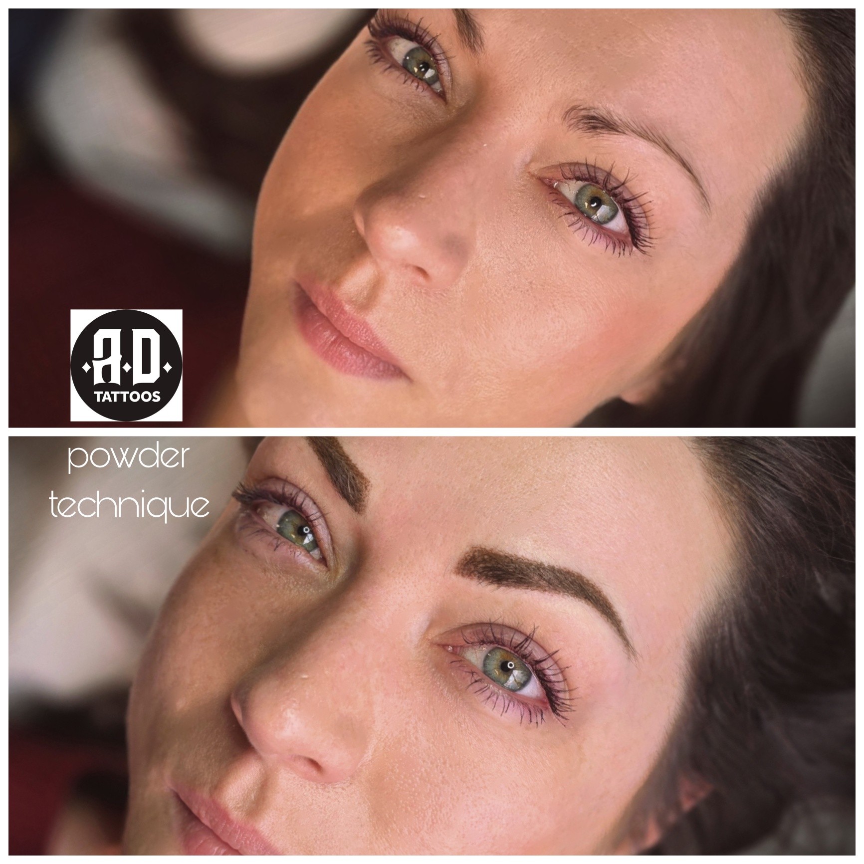 Ad tattoos Facebook ad: SPECIAL OFFER, Powder Brows £150