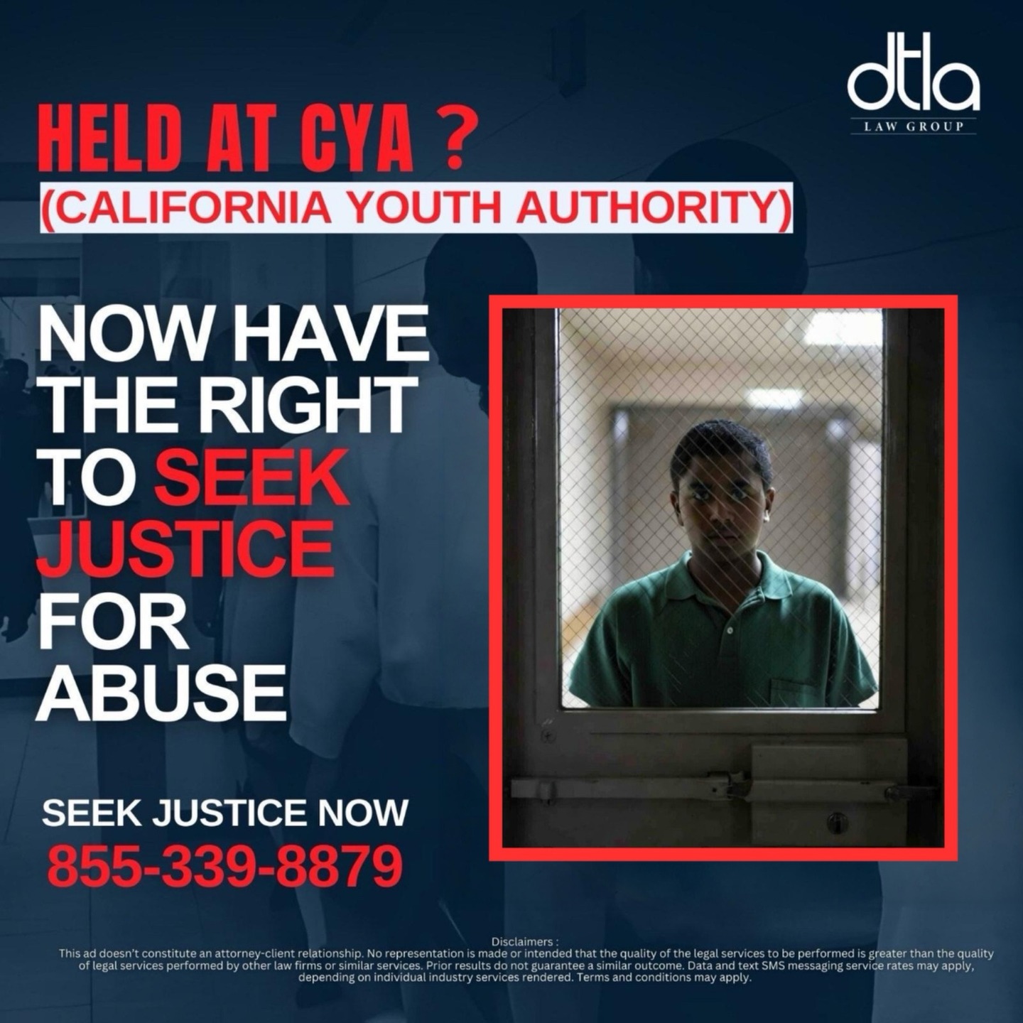 Downtown L.A. Law Group Facebook ad