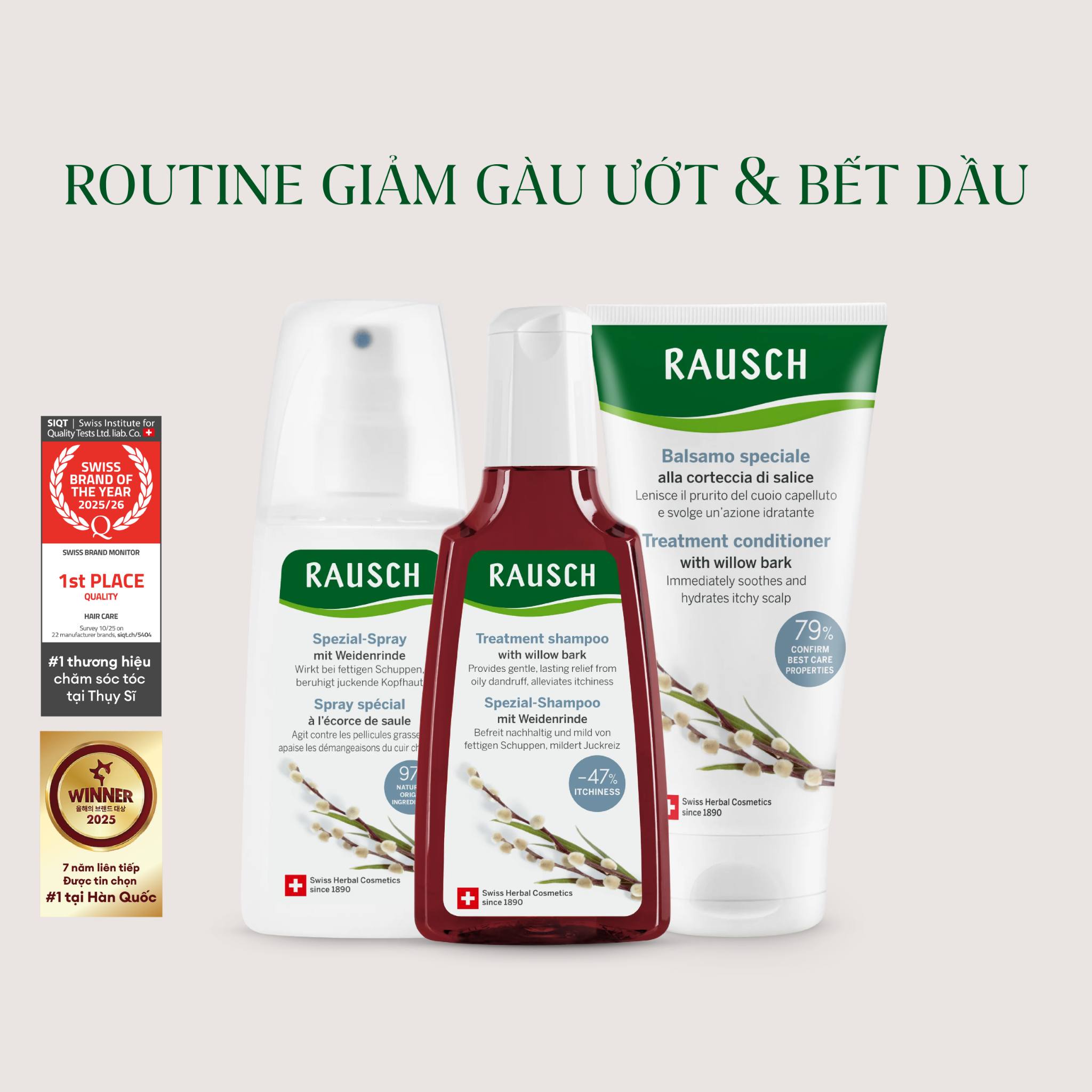 Rausch Vietnam Facebook ad: MUA 1 TẶNG 2 - TRẢI NGHIỆM CHĂM…