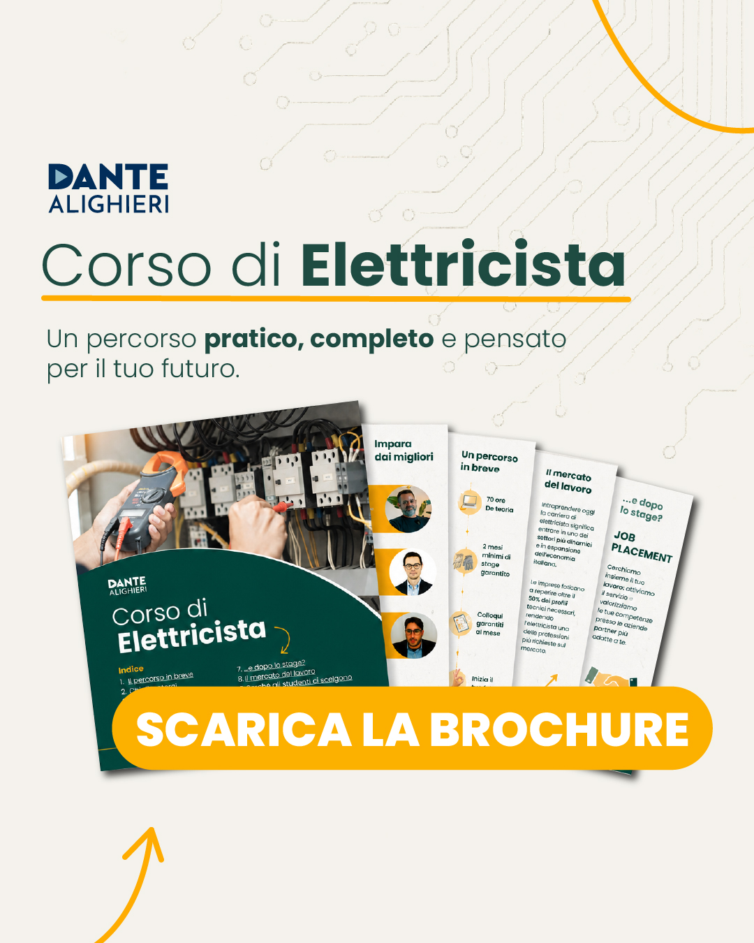 Agenzia Formativa Dante Alighieri Facebook ad: Scarica la Brochure