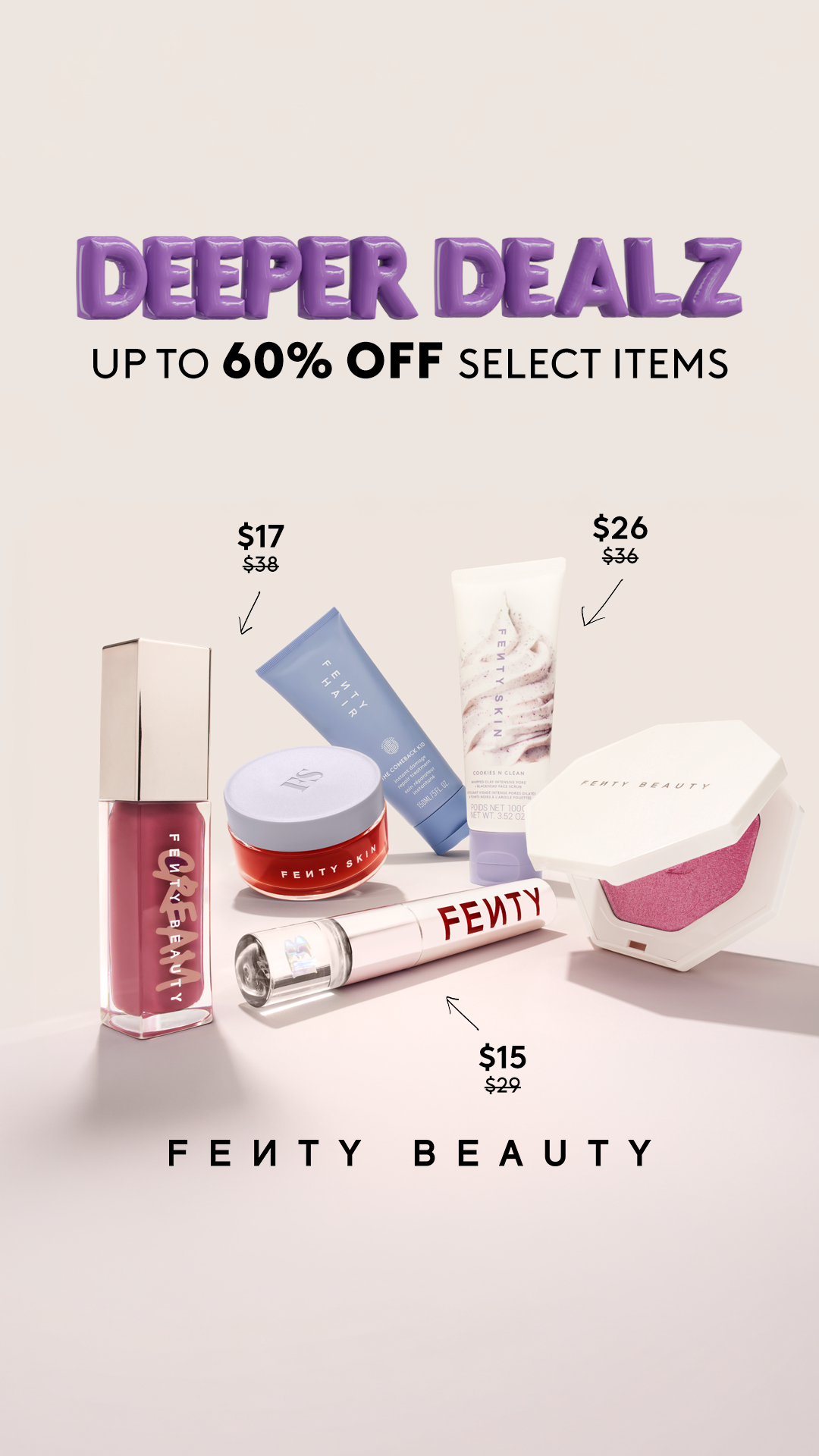 fentybeauty Facebook ad