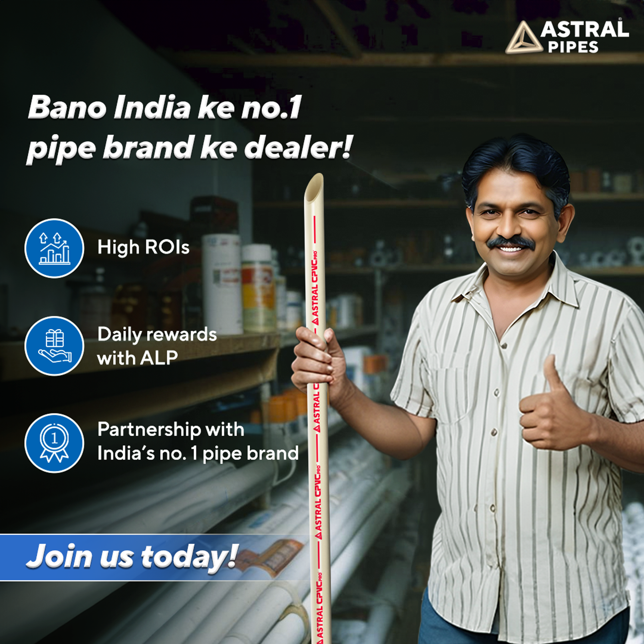 Astral Pipes Facebook ad