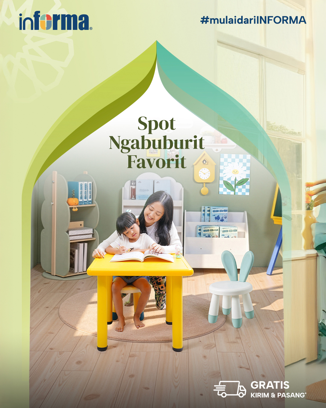 Informa Facebook ad: Nantikan momen berbuka dengan bikin spot ngabuburit favorit