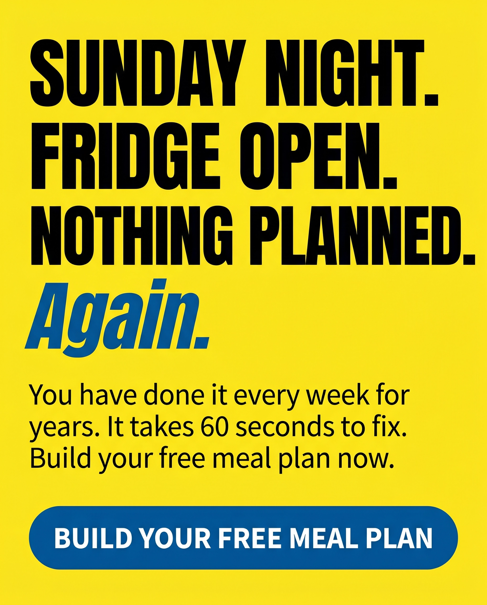 Roy Ritchie Coaching Facebook ad: RRC Weekly Meal Builder