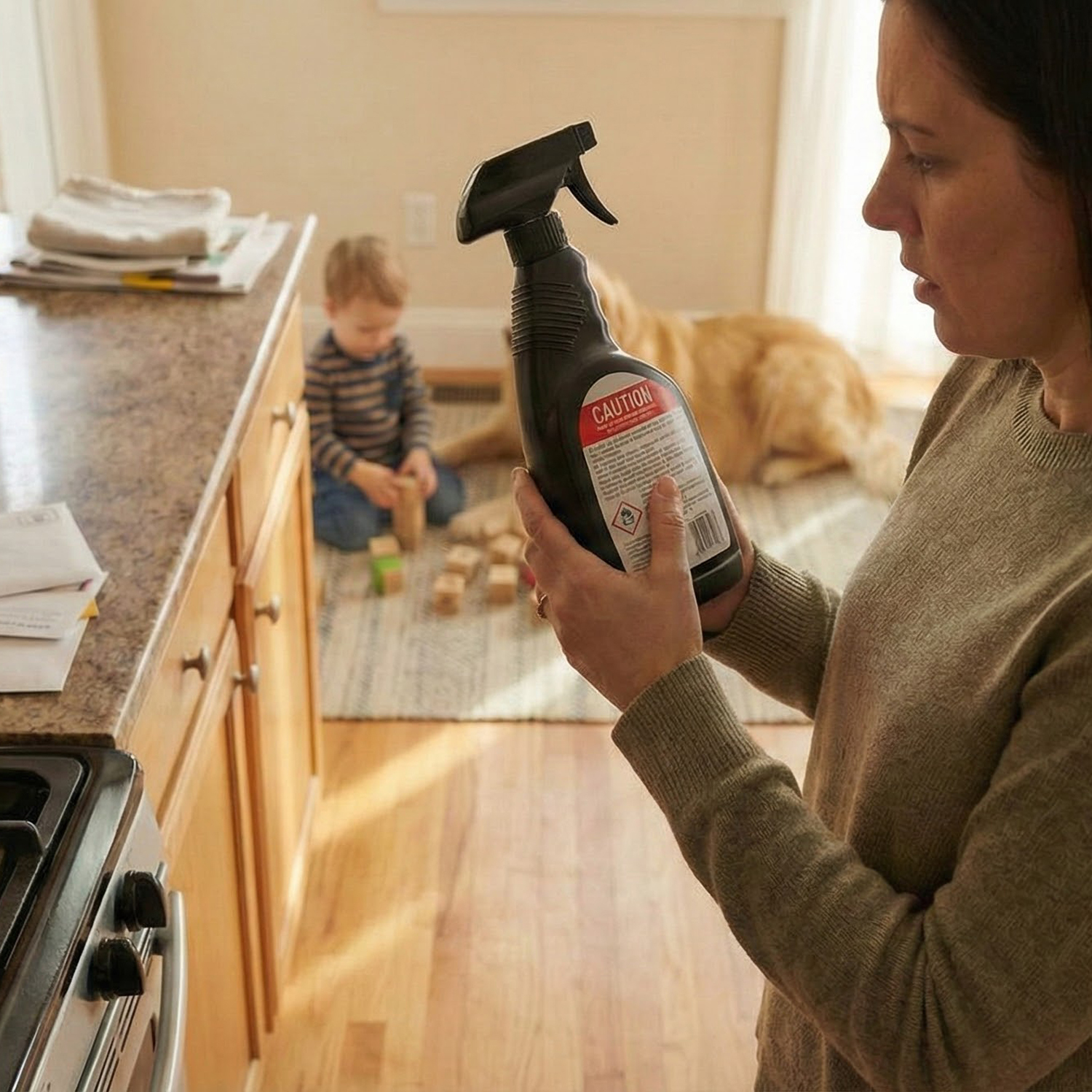 Gone Naturally Facebook ad: The mom hack for an ant-free household.