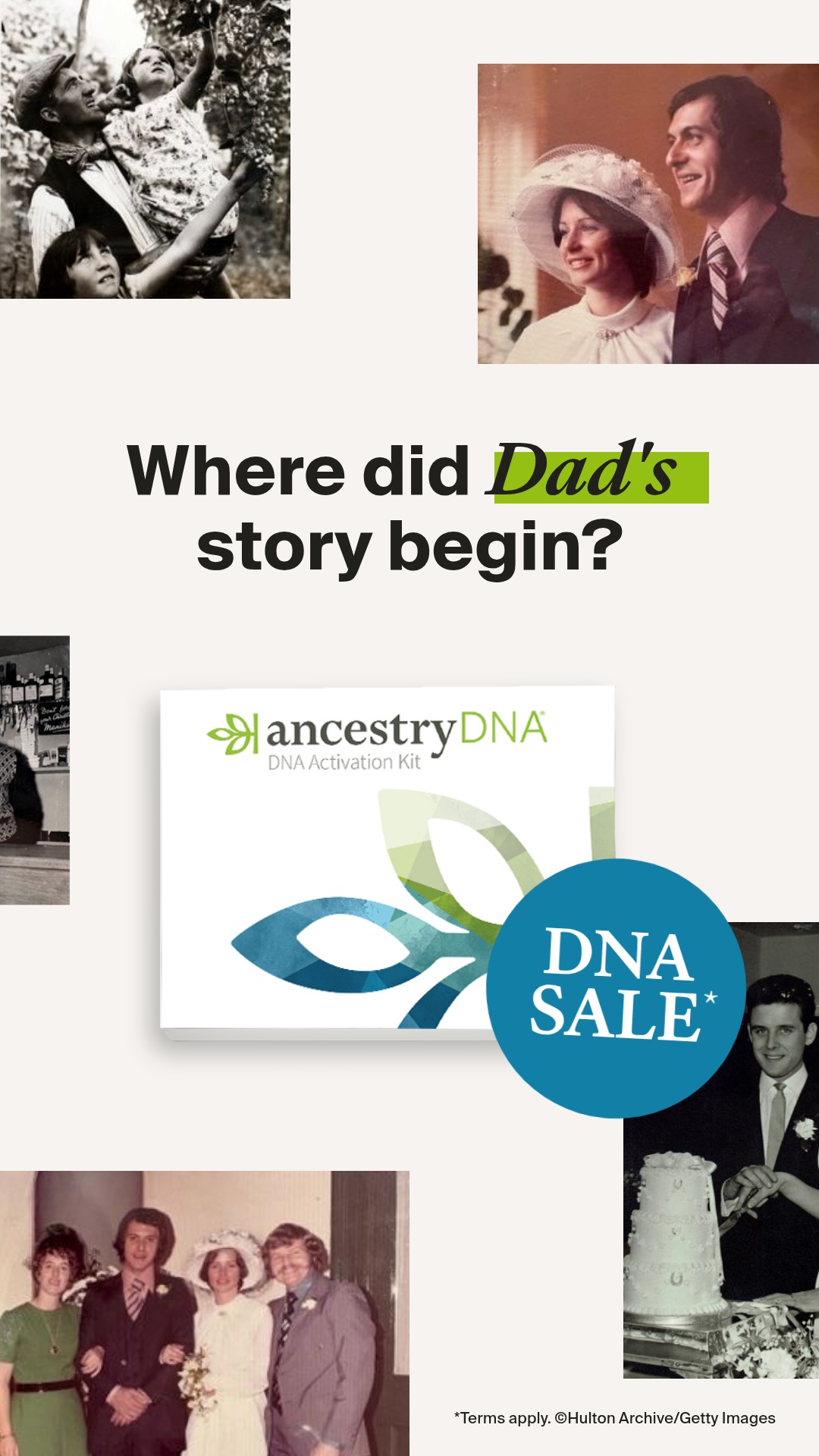 Ancestry Facebook ad