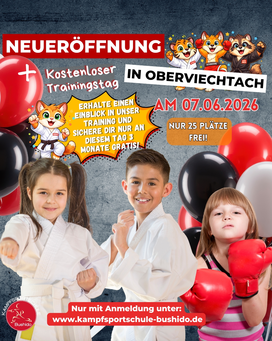 Kampfsportschule Bushido Facebook ad: Kampfsportschule Bushido# - Kampfsport für Kinder und…