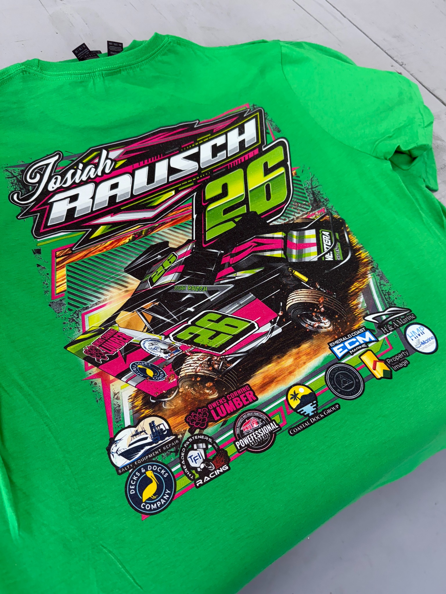 BlackAcid Custom Racing Apparel Facebook ad from Feb 13, 2026