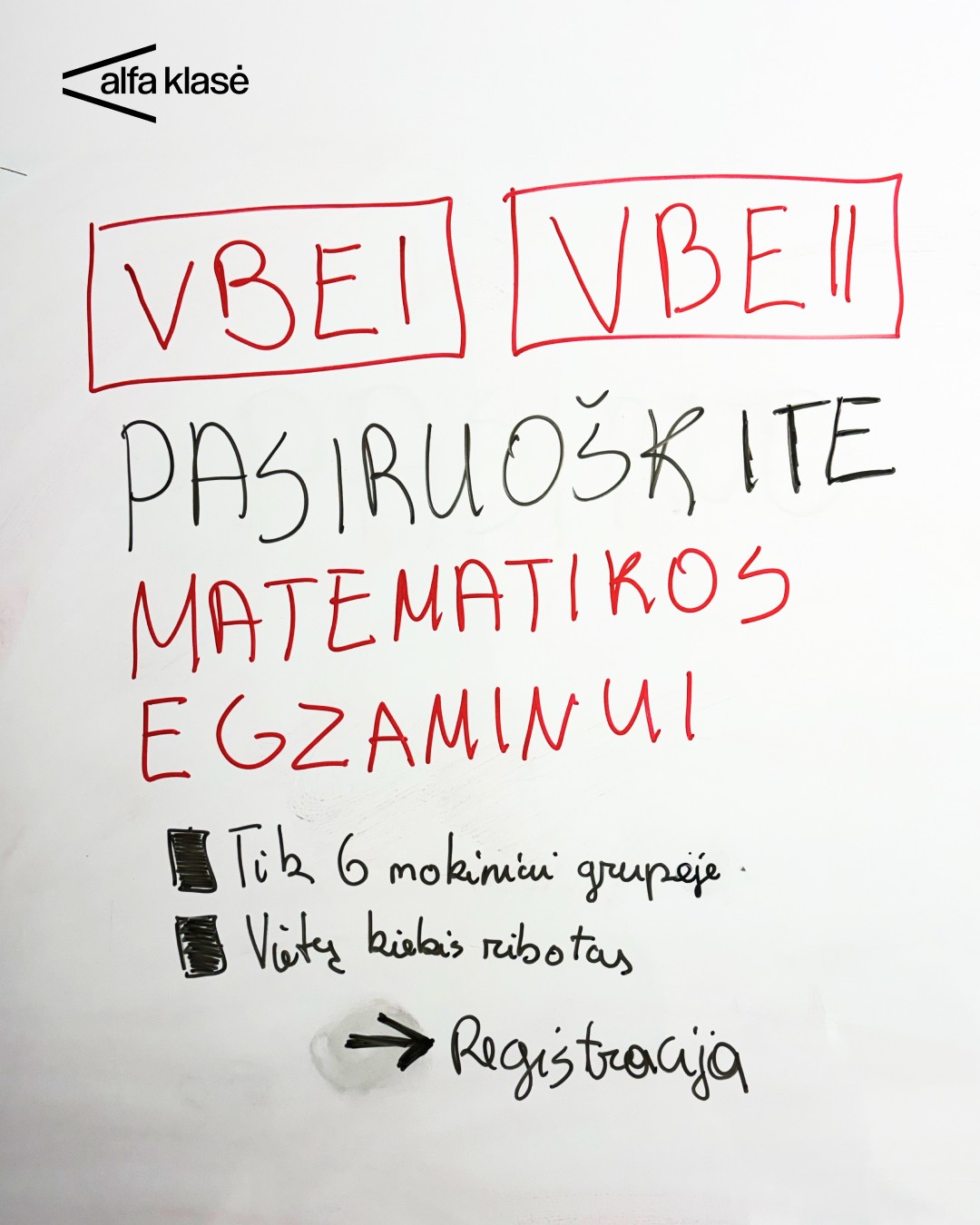 Alfa Klasė Facebook ad