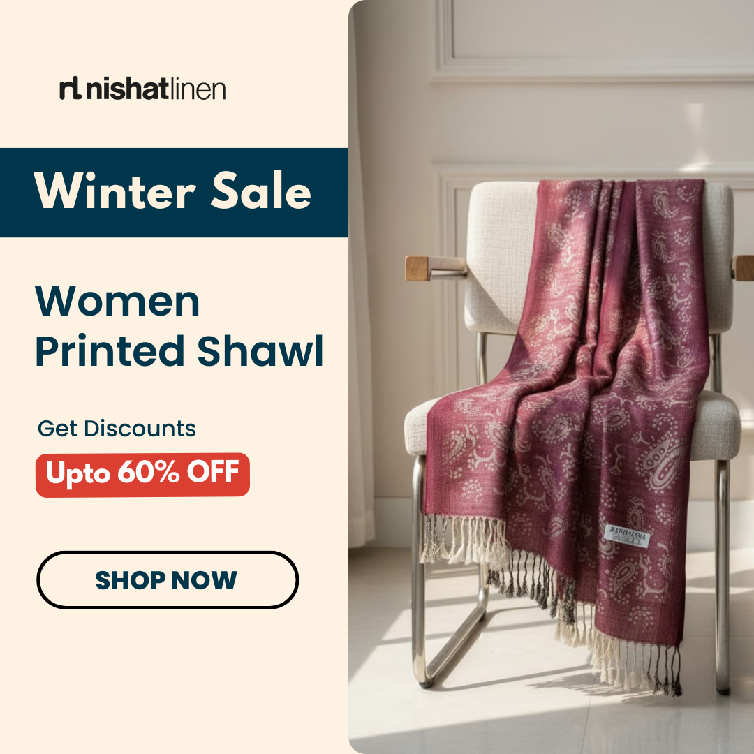 Nishat Linen Facebook ad: Winter Sale is here