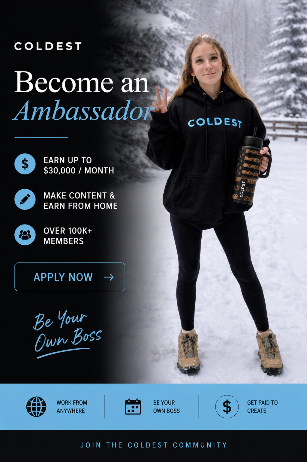 Coldest Facebook ad