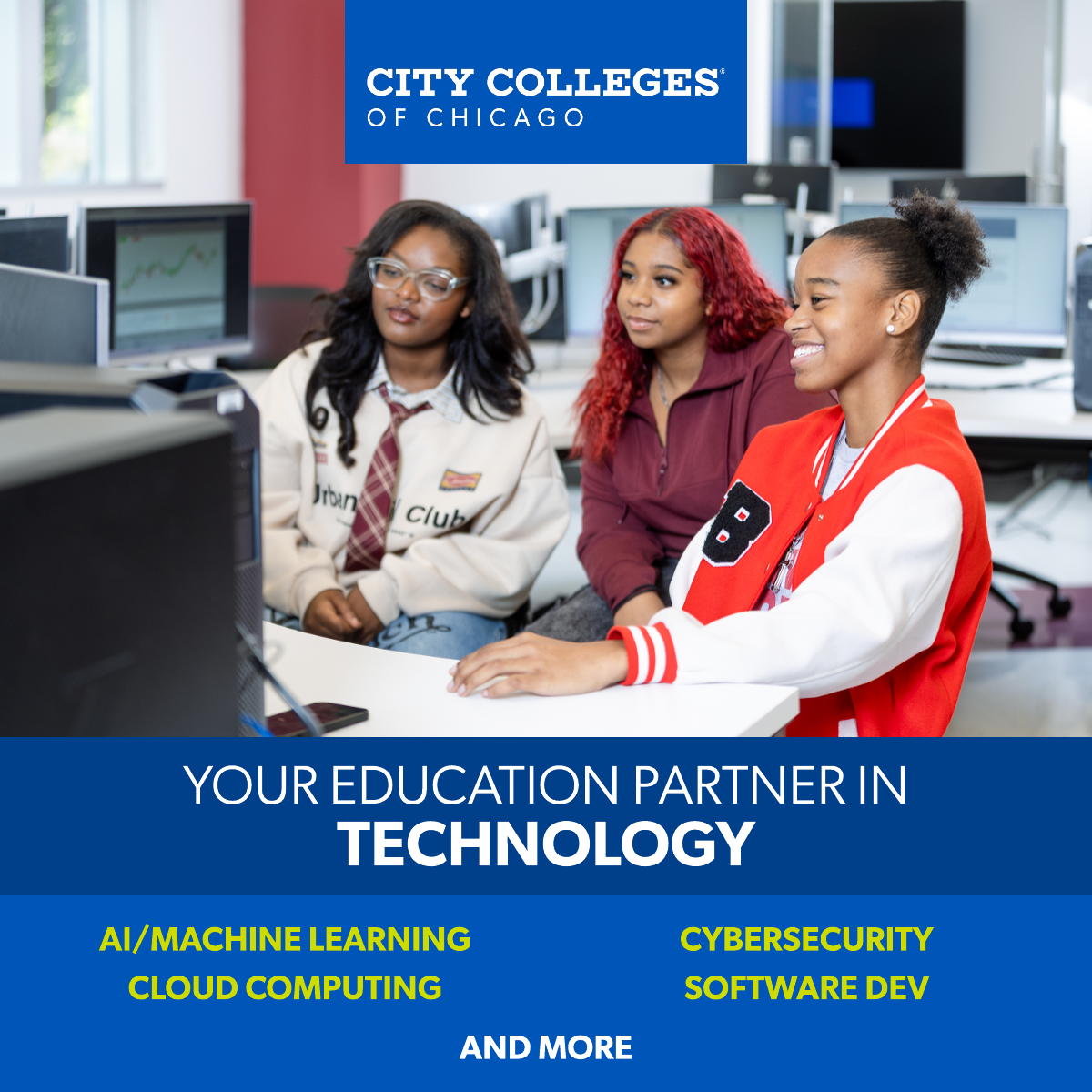 City Colleges of Chicago Facebook ad