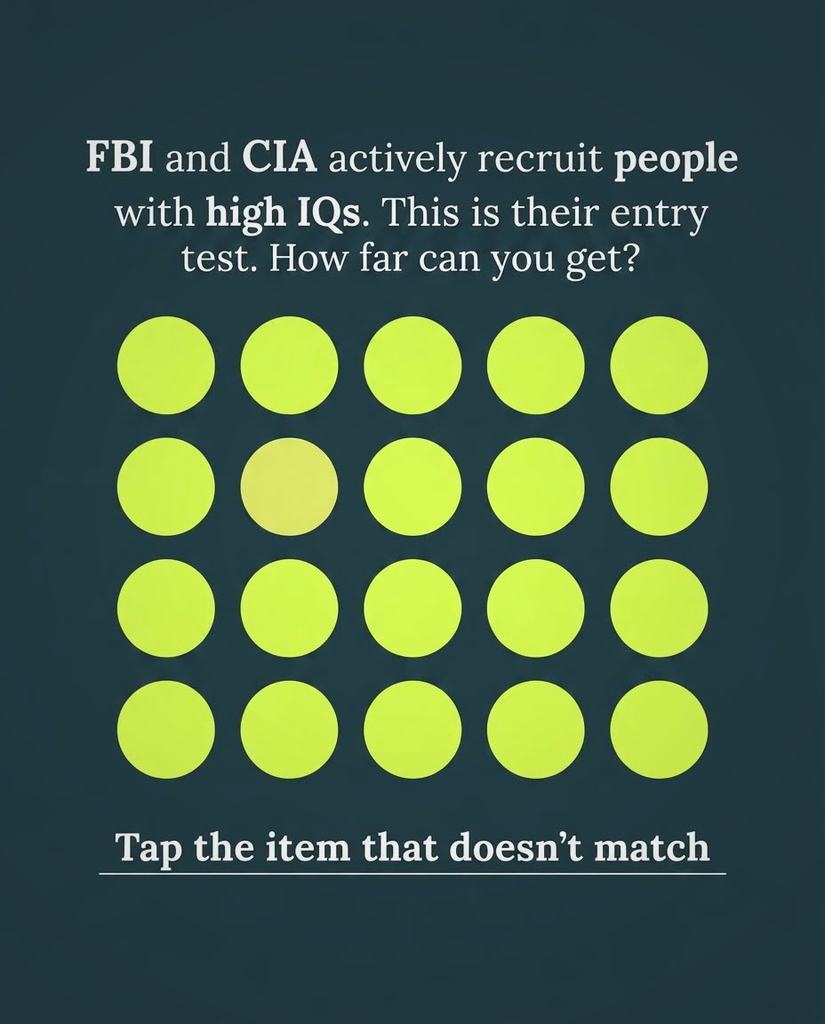 Ronald Sage Facebook ad: IQ Test