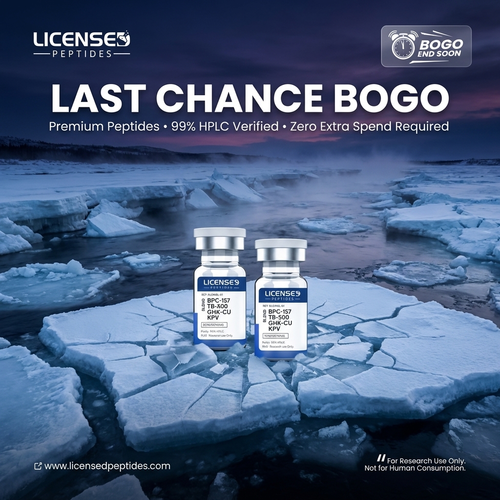 LicensedPeptides Facebook ad