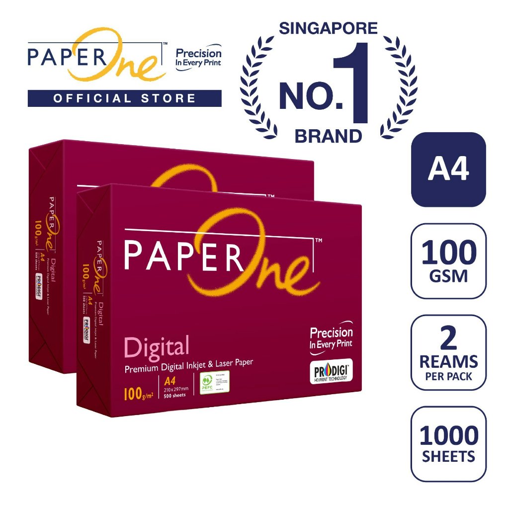 PaperOne Facebook ad: Why settle for less when you can print…