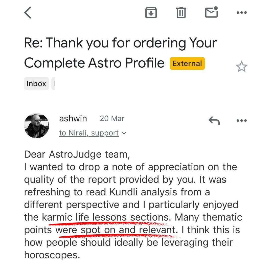 AstroJudge Facebook ad