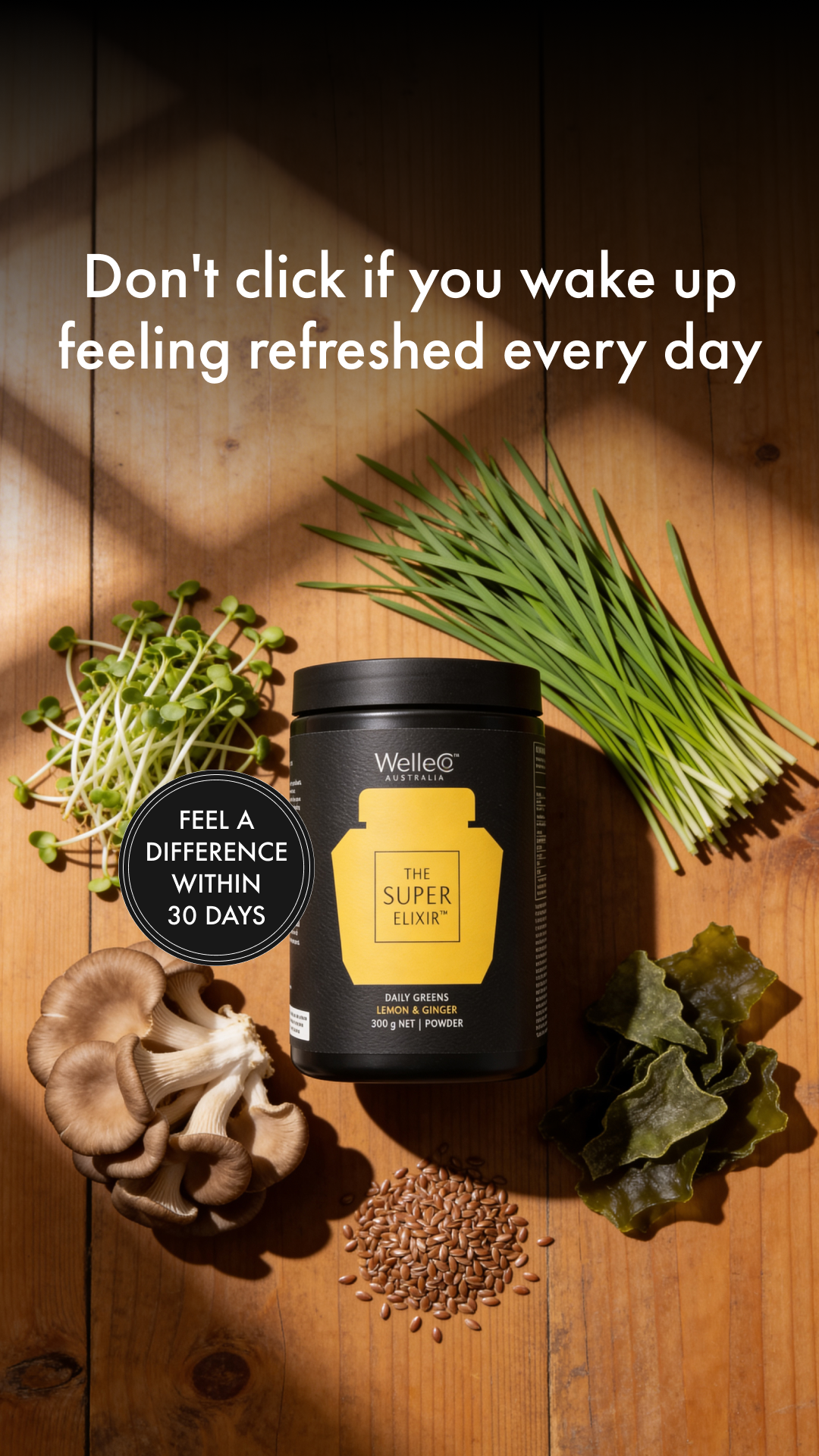 WelleCo Facebook ad