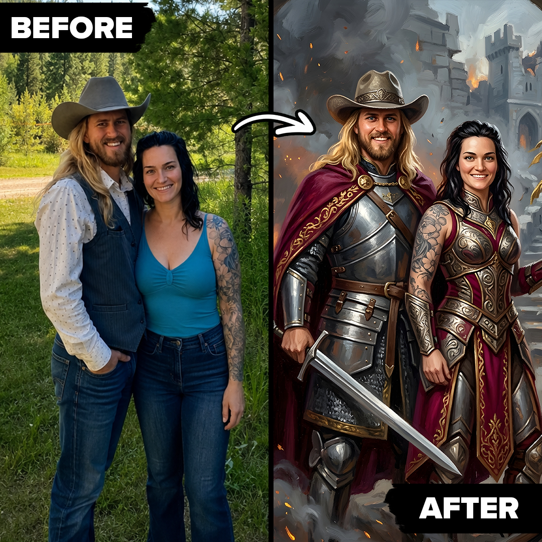 Turn Me Royal Facebook ad