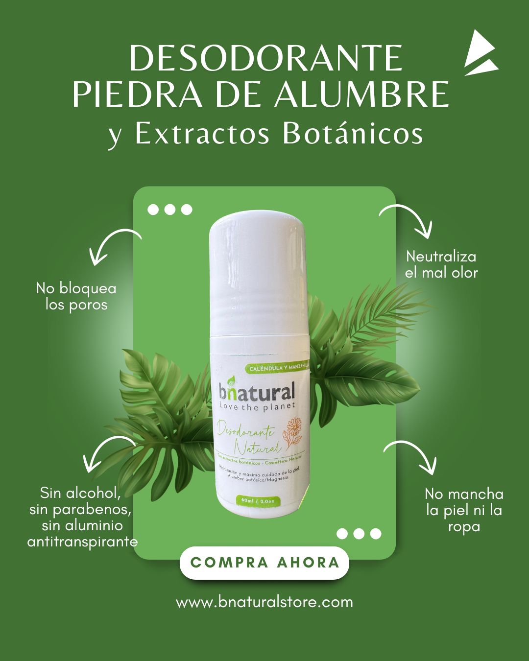 bnatural Store Facebook ad