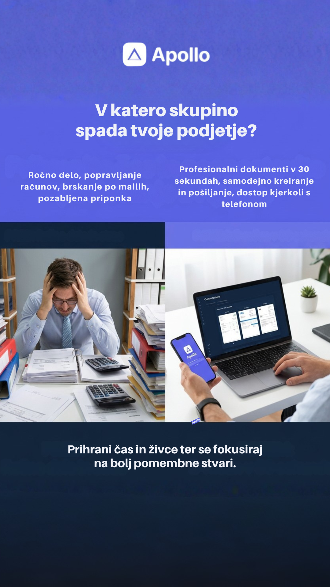 Apollo Facebook ad