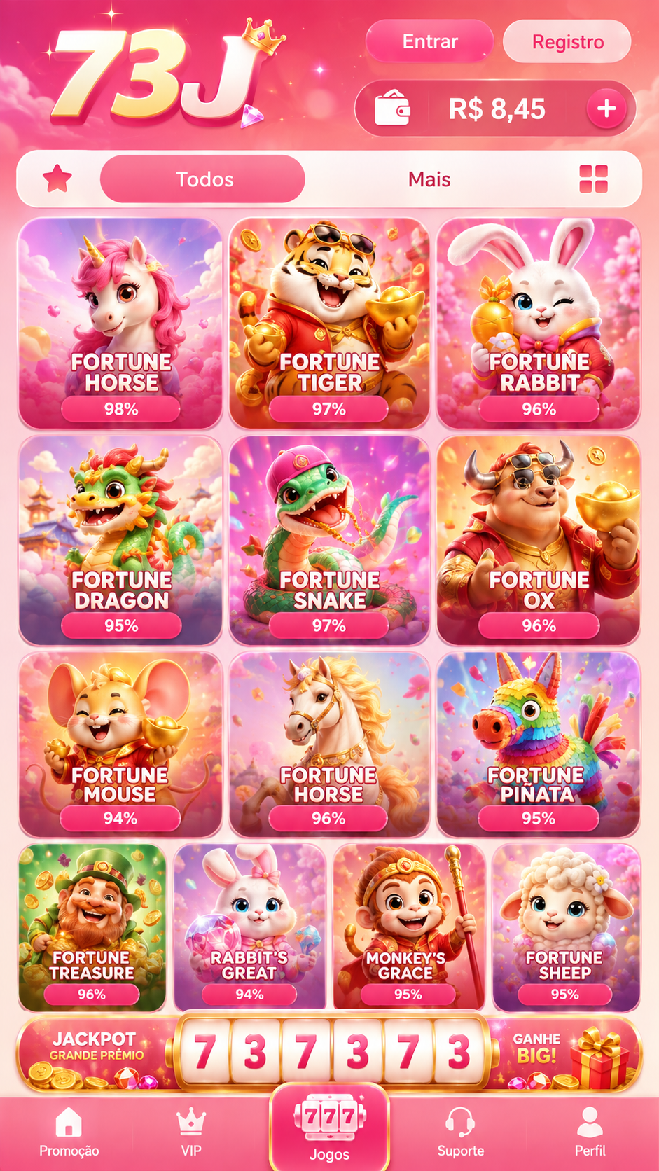 Best Game Facebook ad: Clique e Receba