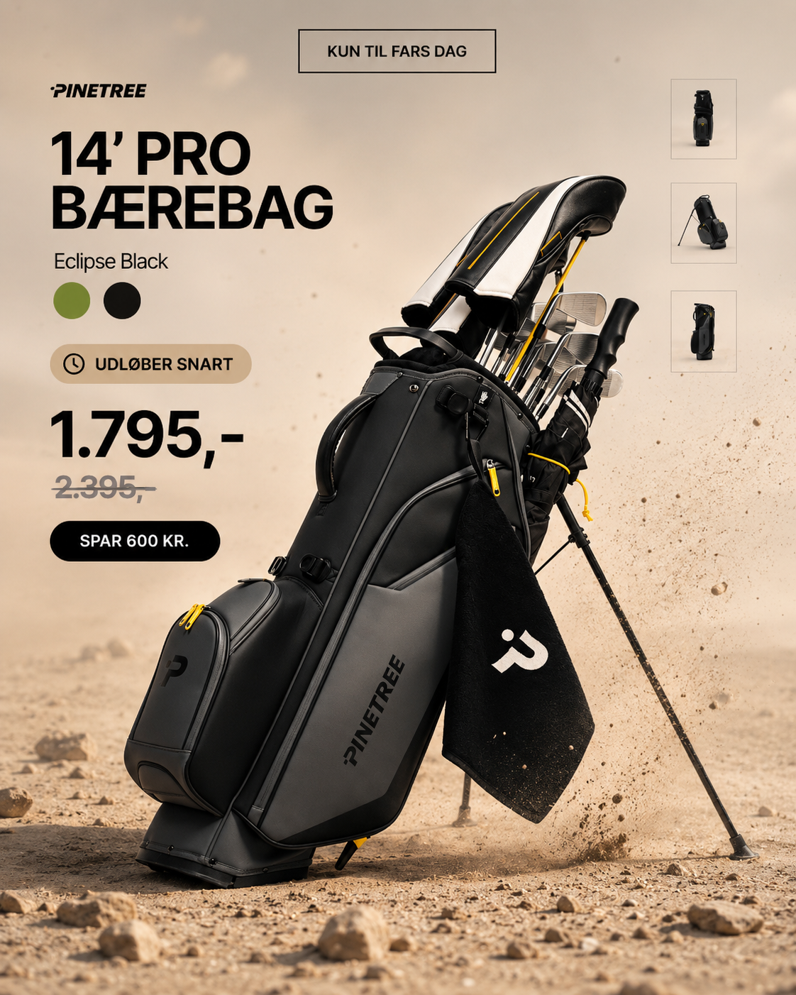 Pinetree Golf Facebook ad