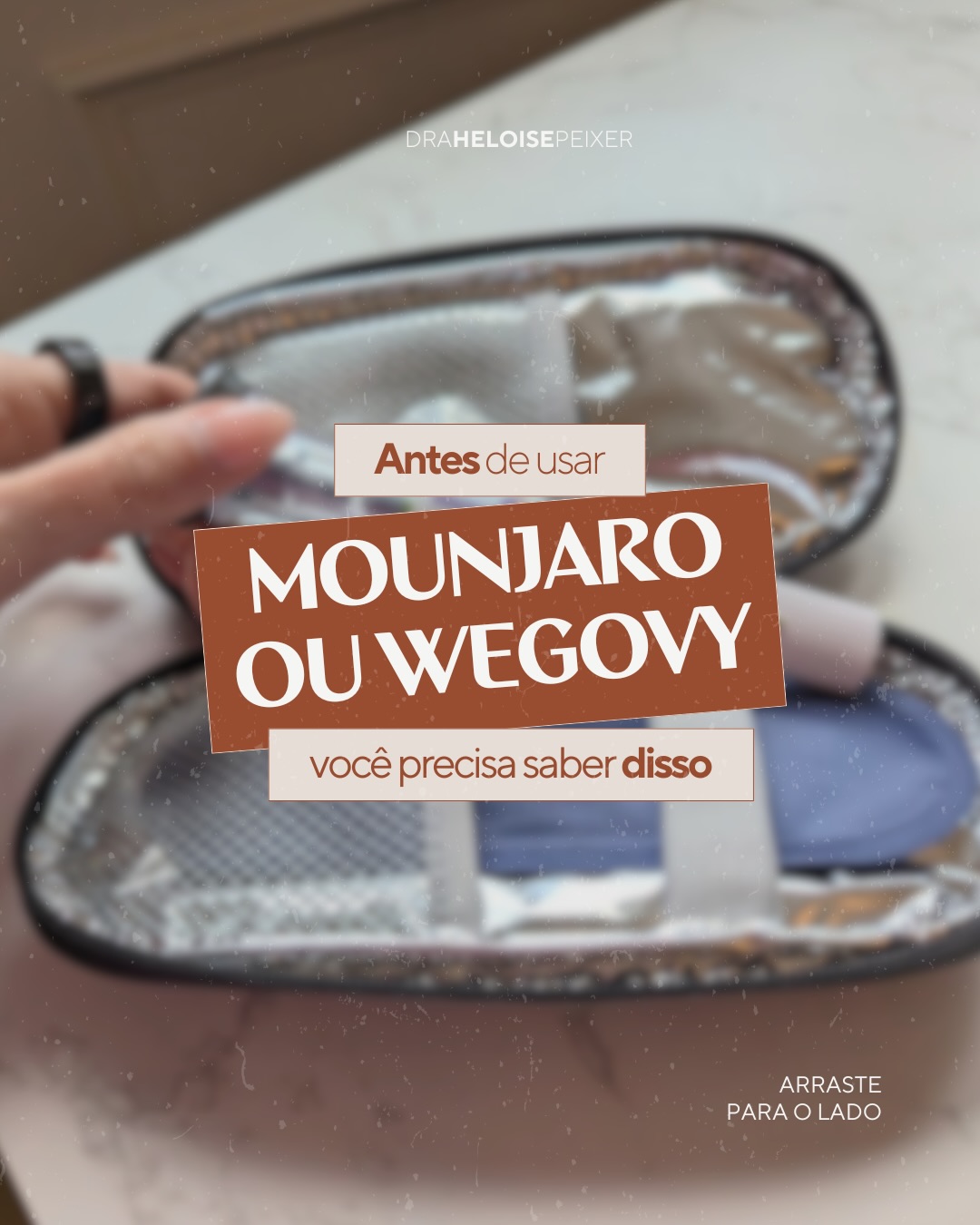 dra.heloise Facebook ad: Não é só aplicar e emagrecer.
