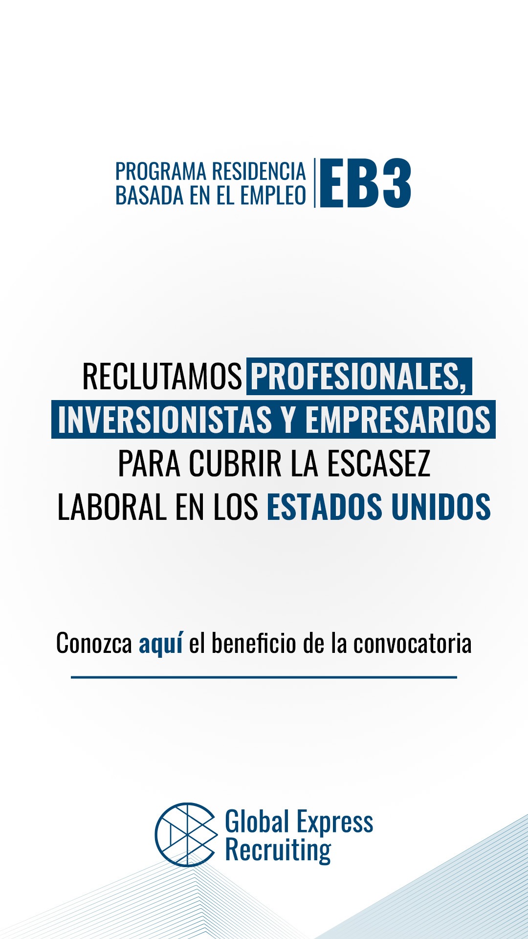 Global Express Recruiting Colombia Facebook ad