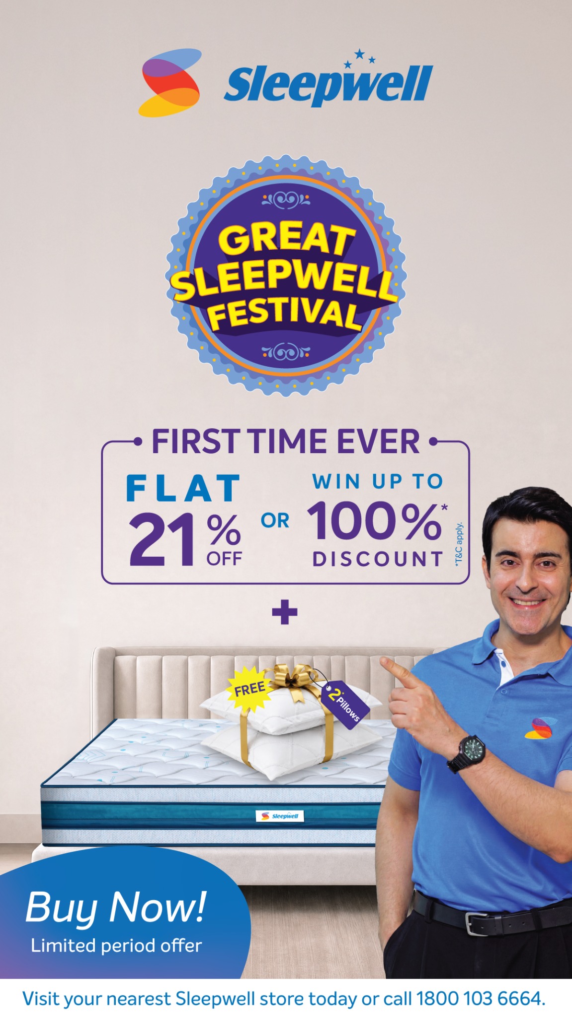 Sleepwell Facebook ad