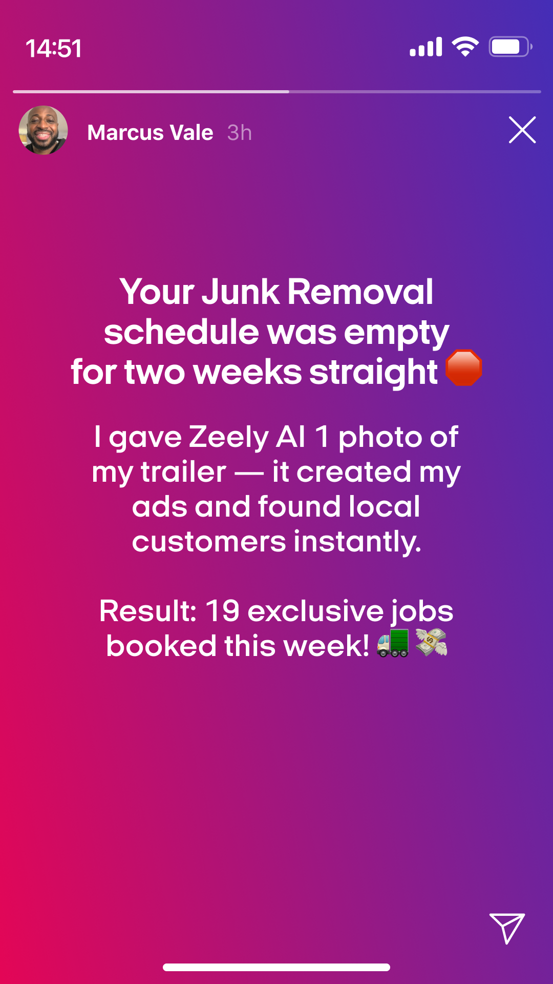 Zeely Facebook ad