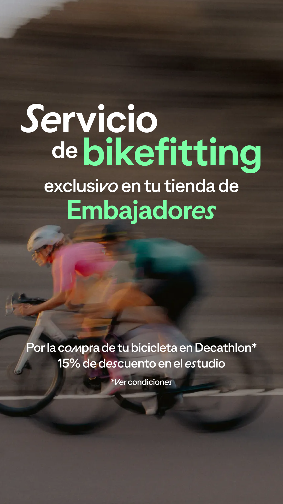 Decathlon España Facebook ad: Tienda Ciclismo Madrid Embajadores | Especialistas…