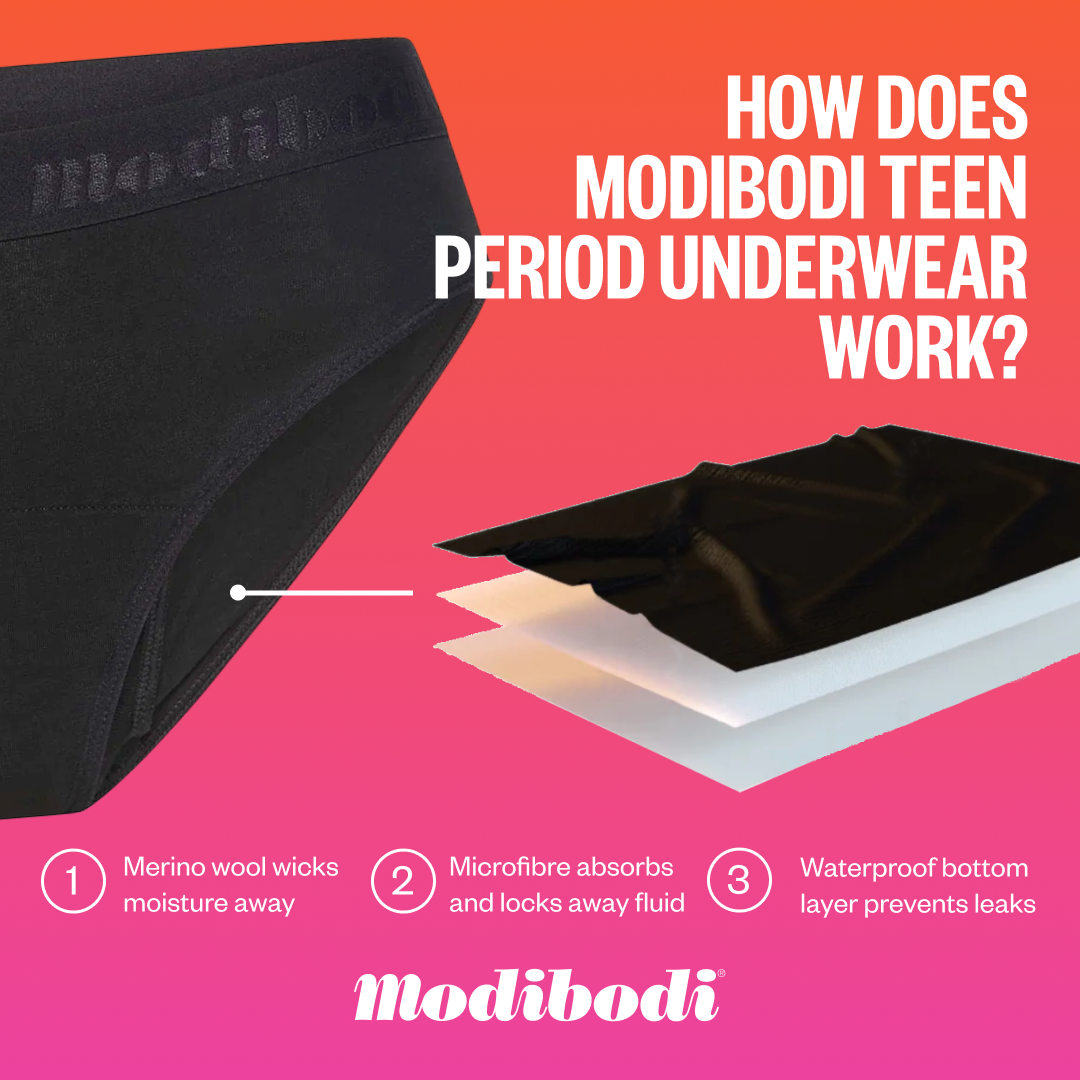 Modibodi Teen Facebook ad