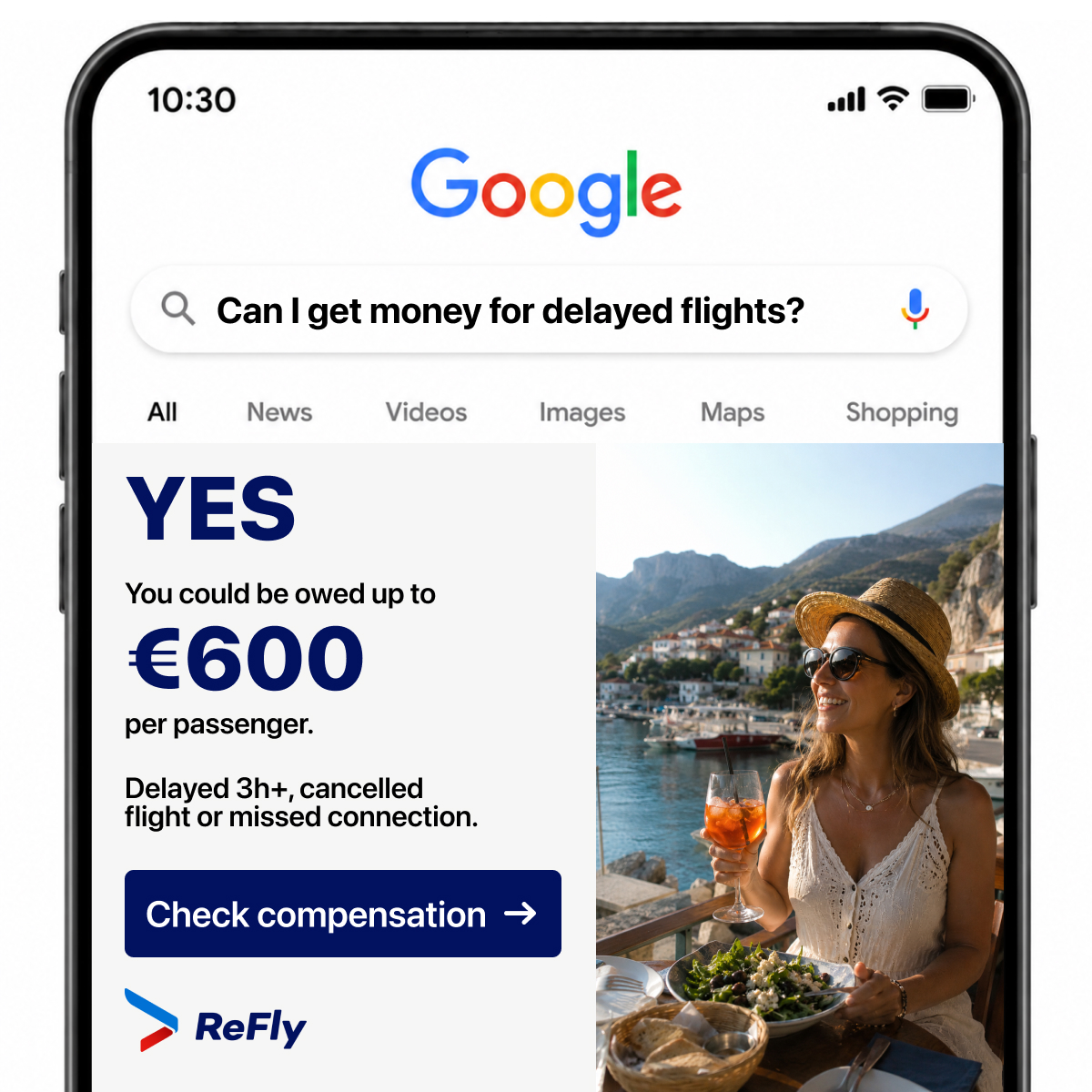 Refly Facebook ad