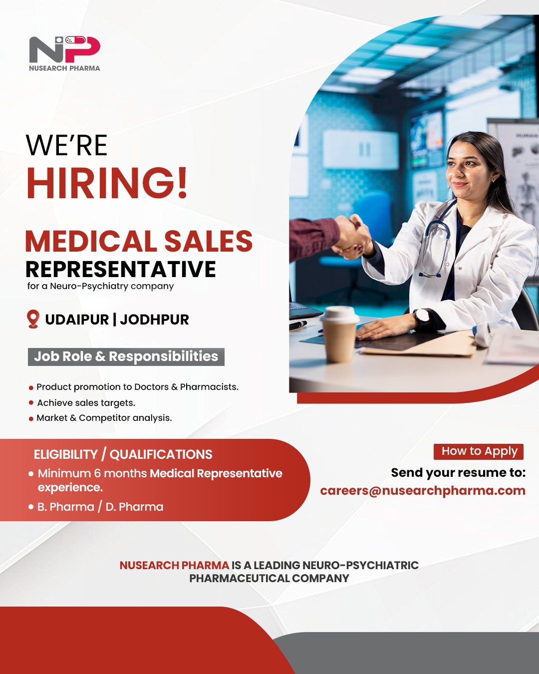NuSearch Pharma Facebook ad