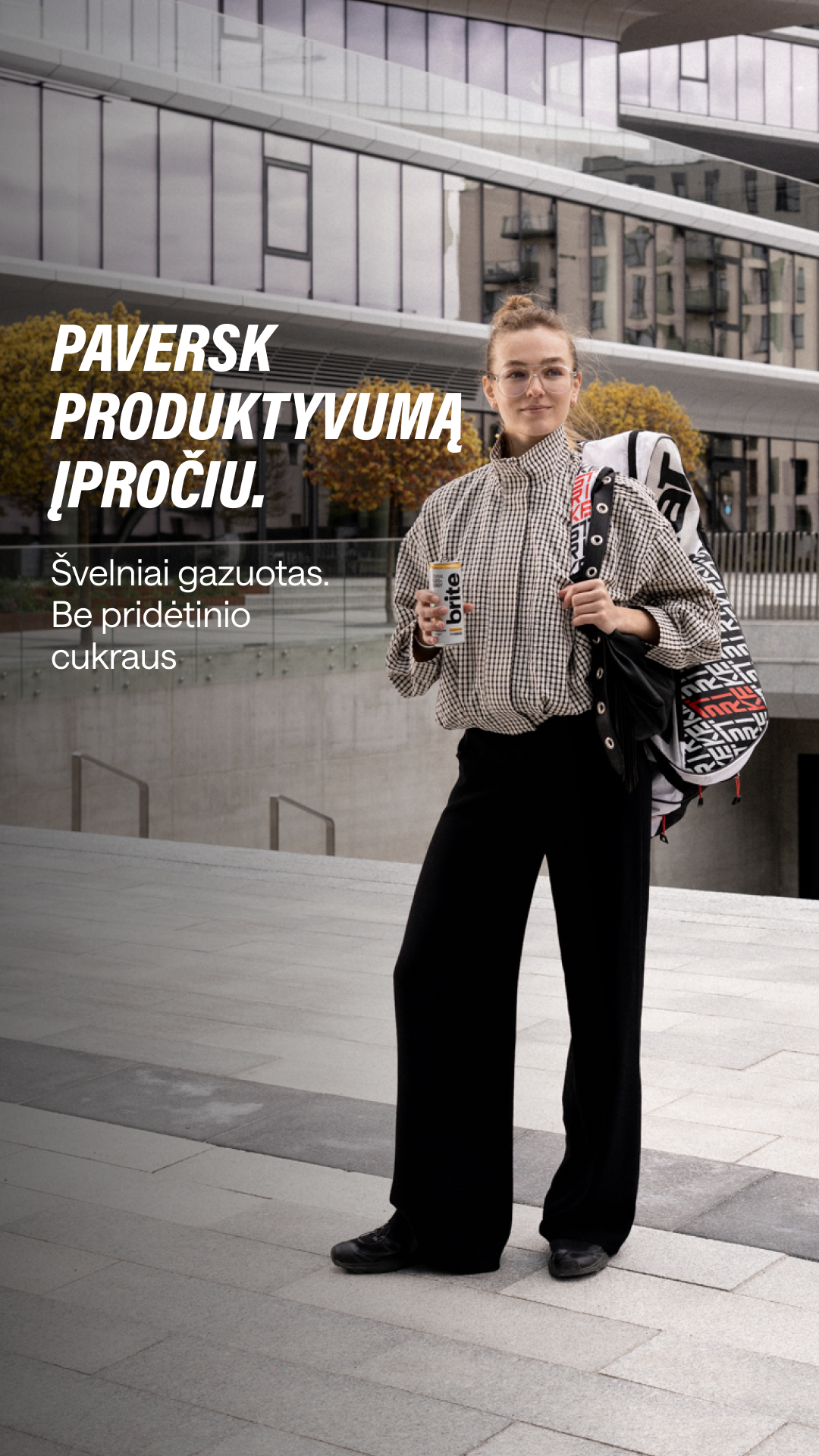 Brite Facebook ad: Geriau nei kava. Sveikiau nei energiniai.