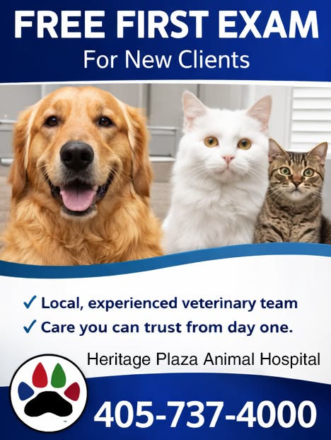 Heritage Plaza Animal Hospital Facebook ad