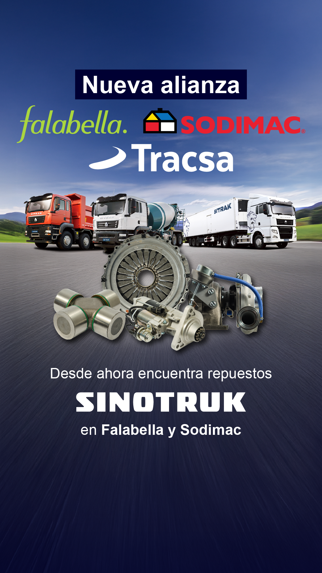 Sinotruk Chile oficial Facebook ad