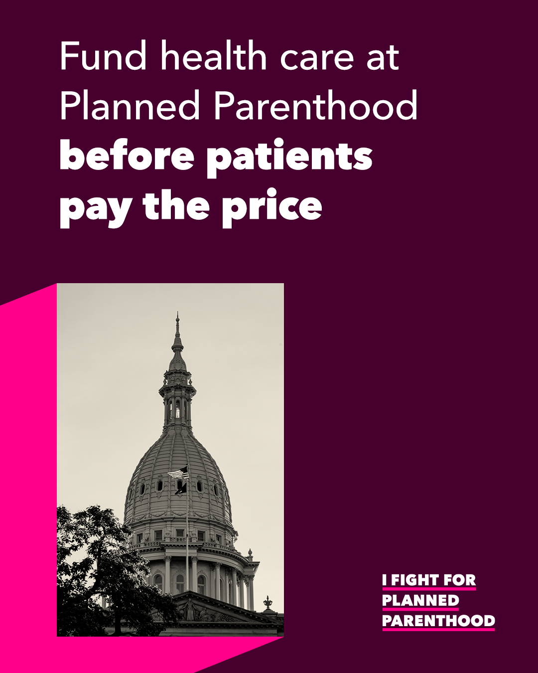 Planned Parenthood Action Facebook ad